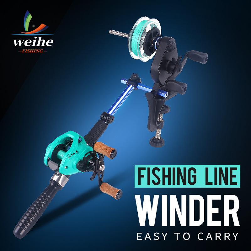 Fishing Line Spool - WEIHE 1pcs Dual Spool Line Winder