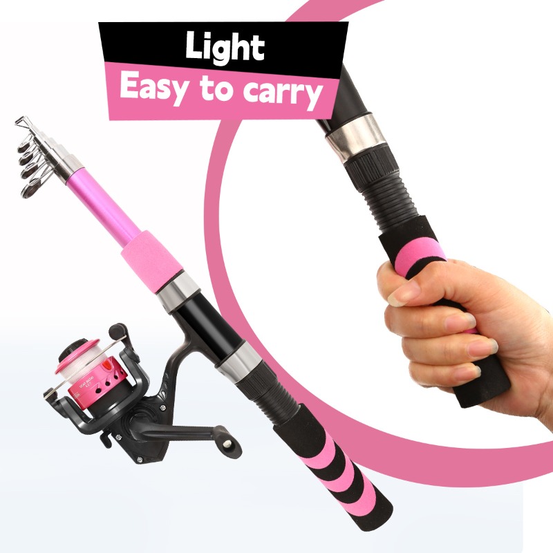Freshwater Line - Kids Adult Beginner Fishing Rod Combo