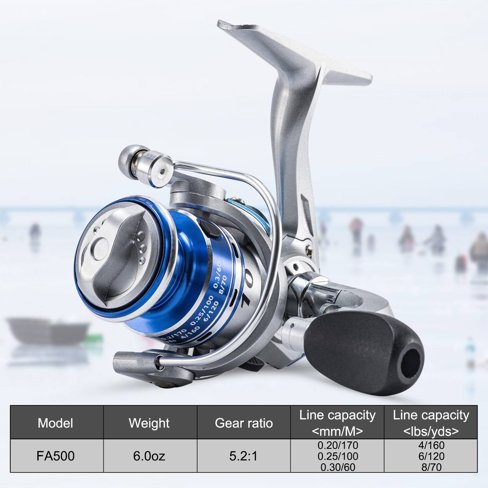 Goture New Ice Fishing Reels W - Ice Fishing Line 评论和价格