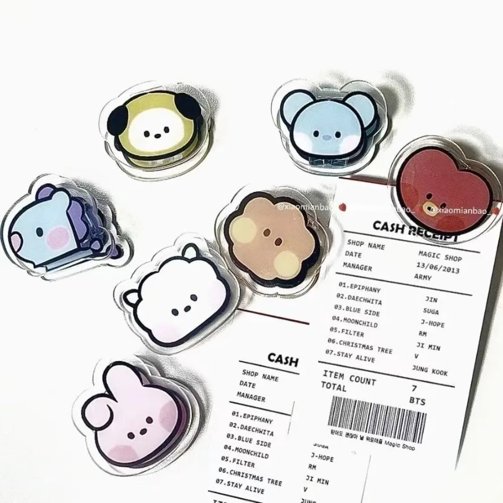 Kawaii BT21 Memo Clip Acrylic  - Tippet Line 评论和价格