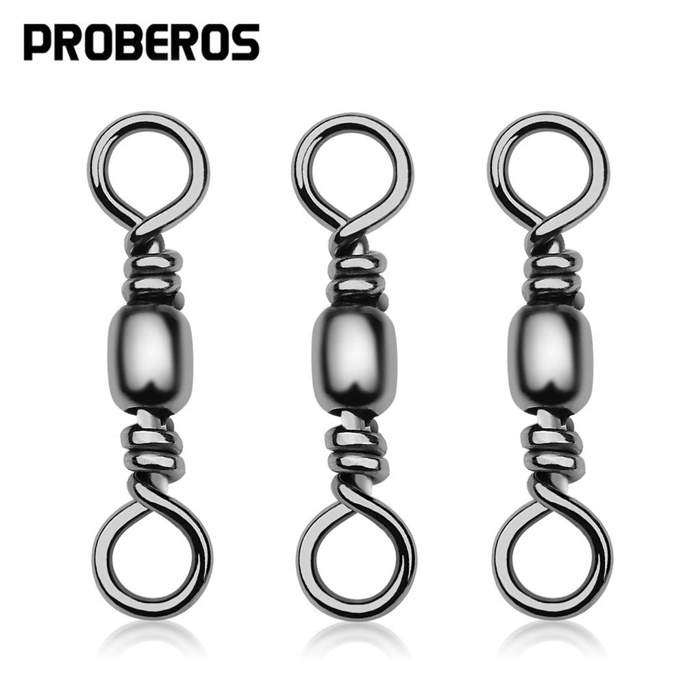100Pcs Fishing Swivels Connect - Freshwater Line 评论和价格