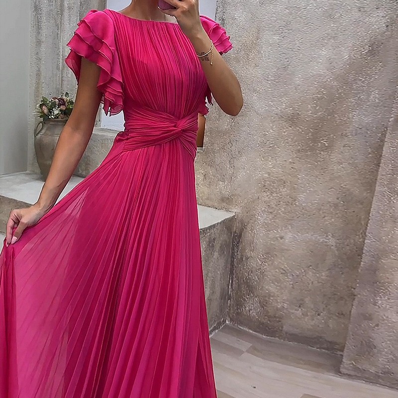 Wedding Guest Dress Elegant Pa - Tippet Line 评论和价格