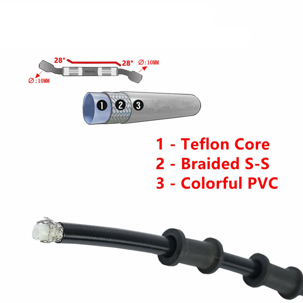 400-2200mm Motorcycle Hydrauli - Braided Line 评论和价格
