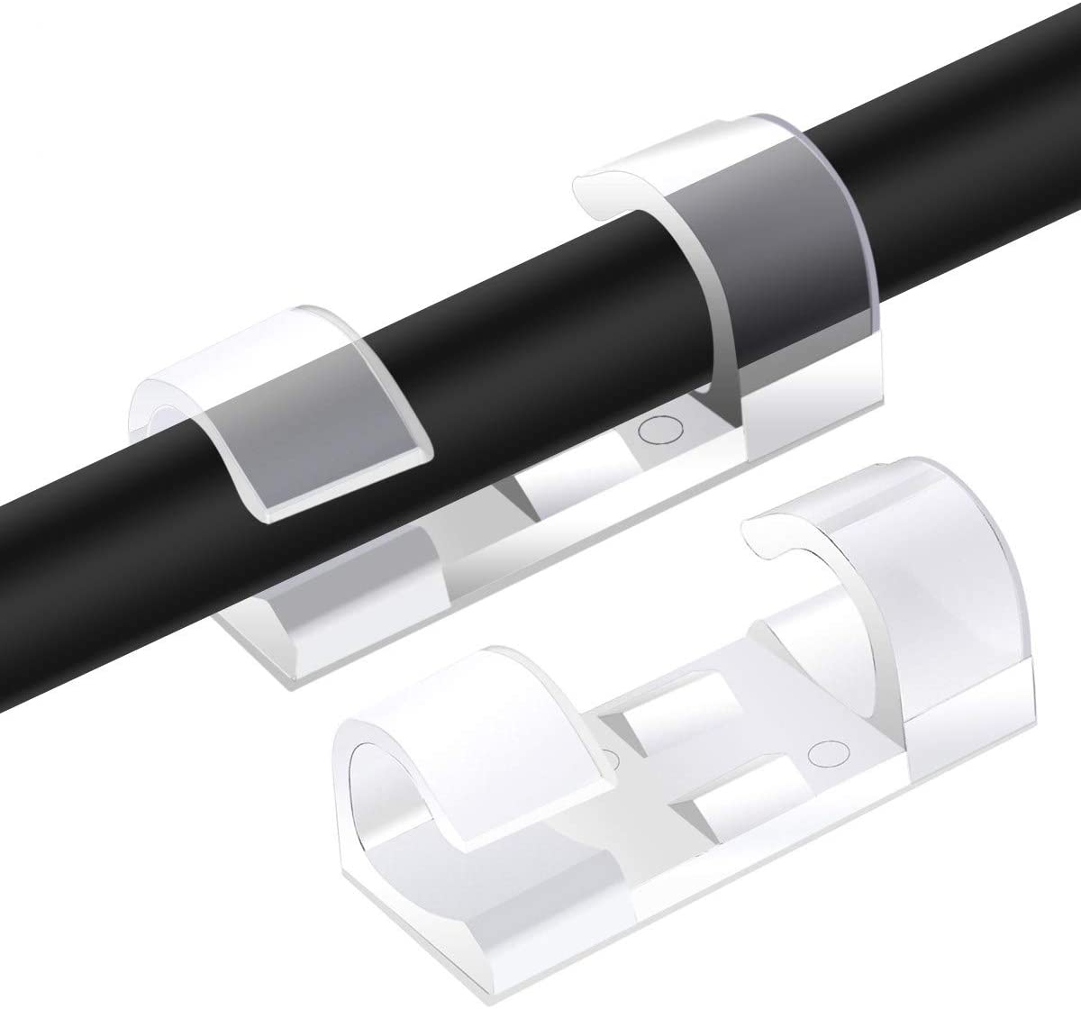 40PCS Cable Organizer Clips Ca - Tippet Line 评论和价格