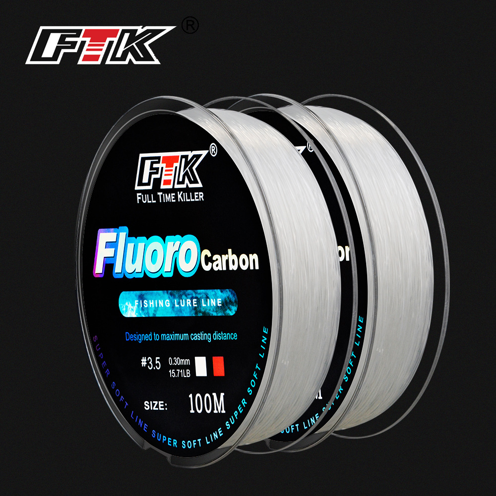 100M Fluorocarbon Coating Fish - Fluorocarbon Line 评论和价格