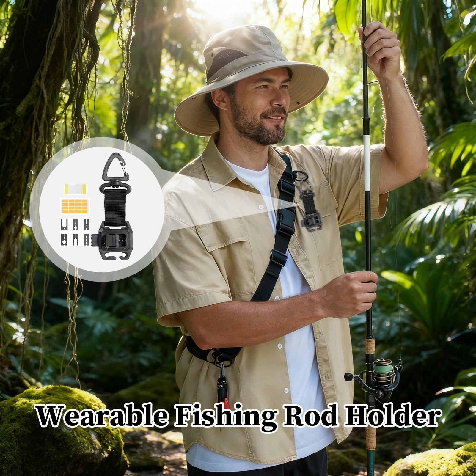 Wearable Fishing Rod Clips Hol - Saltwater Line 评论和价格