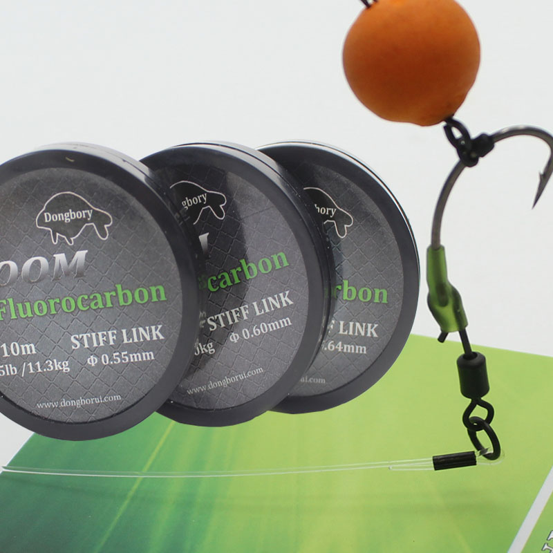 Carp Fishing Hooklink Boom Flu - Fluorocarbon Line 评论和价格