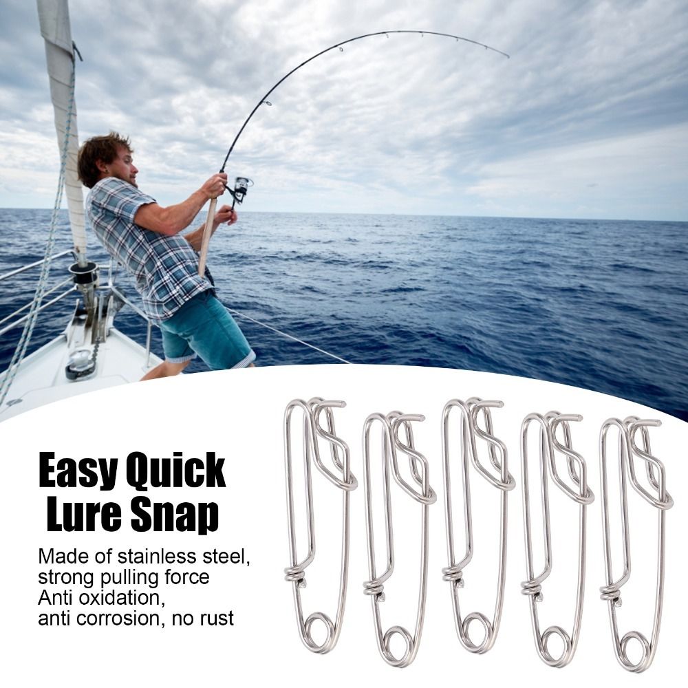 5PCS Durable Stainless Steel L - Freshwater Line 评论和价格