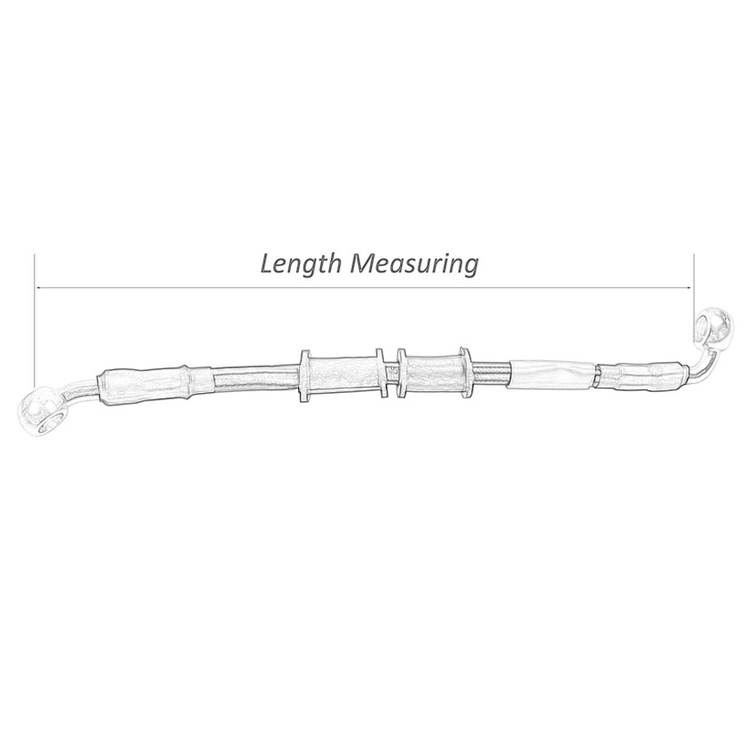 400mm-2400mm Brake Hose Hydrau - Braided Line 评论和价格