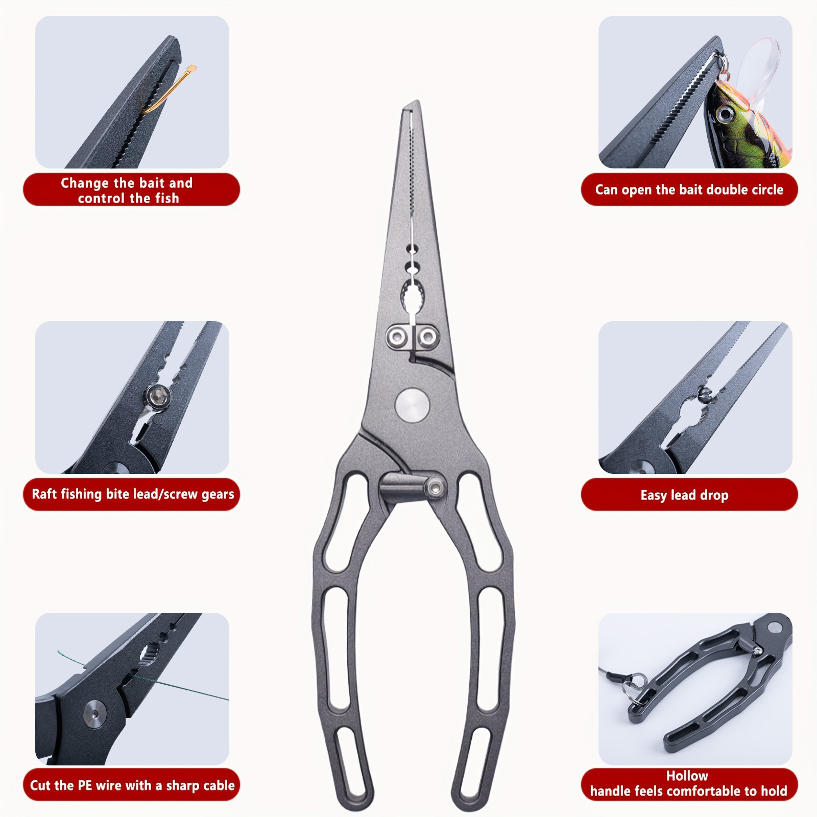 Fishing Pliers and Fish Grippe - Monofilament Line 评论和价格